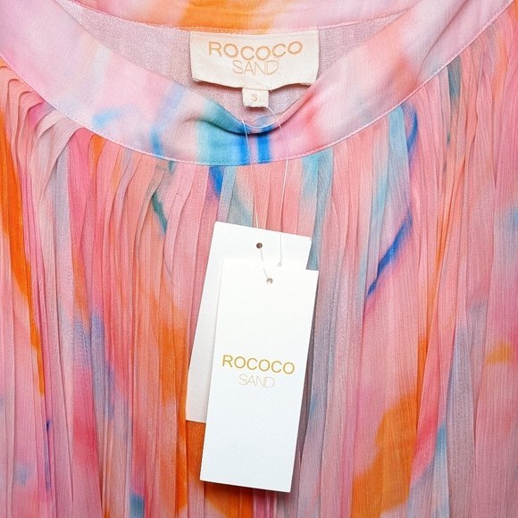 NWT Rococo Sand Davina Marble Pleated Skirt - Picture 8 of 11